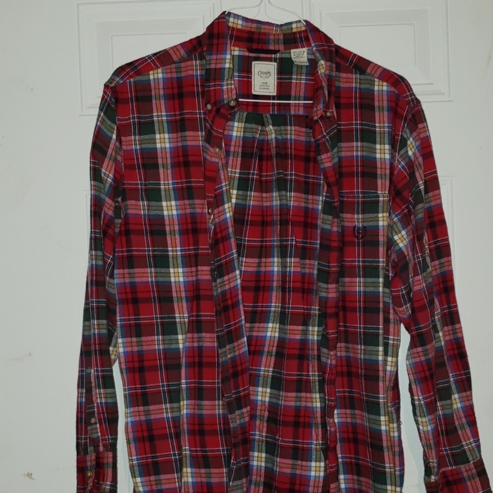 Long sleeve flannel shirt